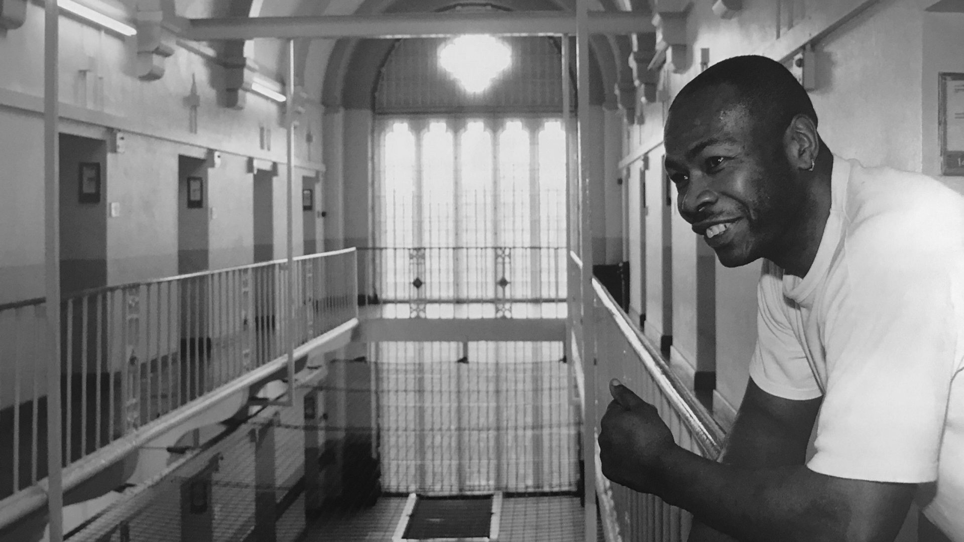 image of service user in prison