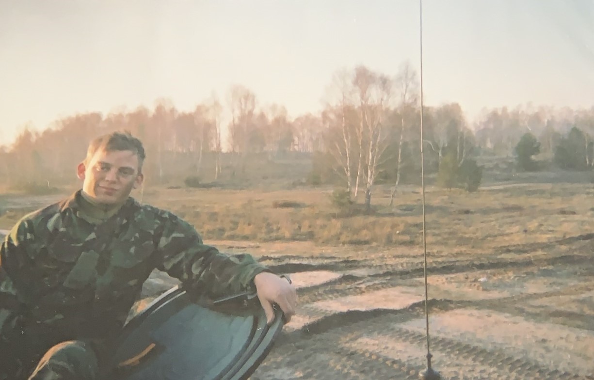 A picture of an Army soldier