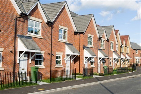 Row of terraced houses