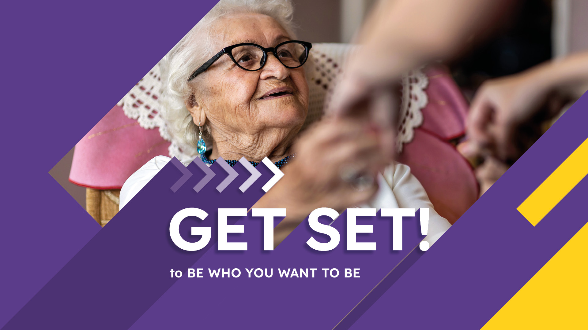 Image of person in care being looked after