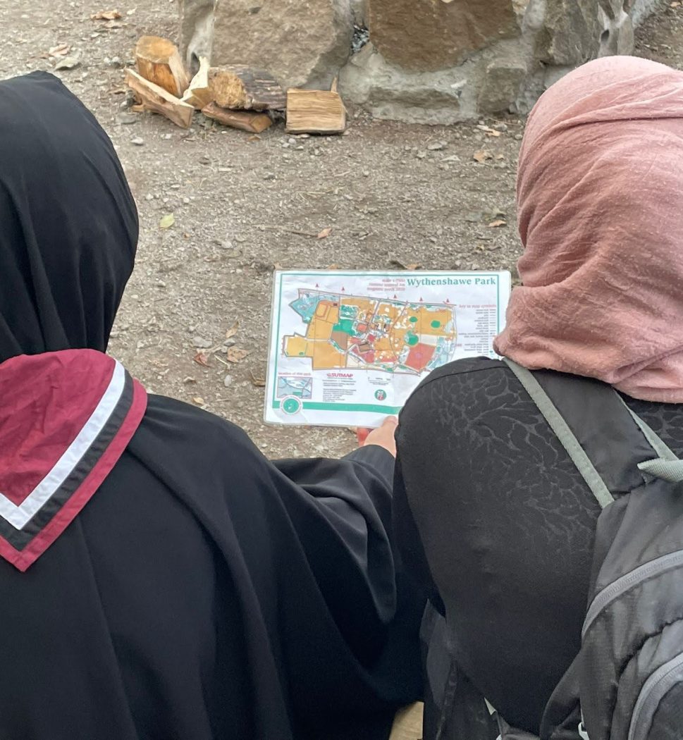 Outdoor Girls Club at Nacro's Greater Manchester Outdoor Learning Centre.